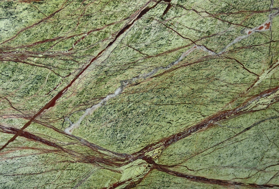 Marmo pietra rain forest green