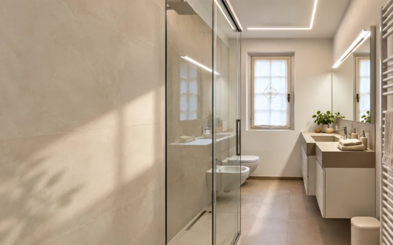 Ristrutturazione bagno a Bergamo: dal vecchio ambiente a un bagno moderno e funzionale